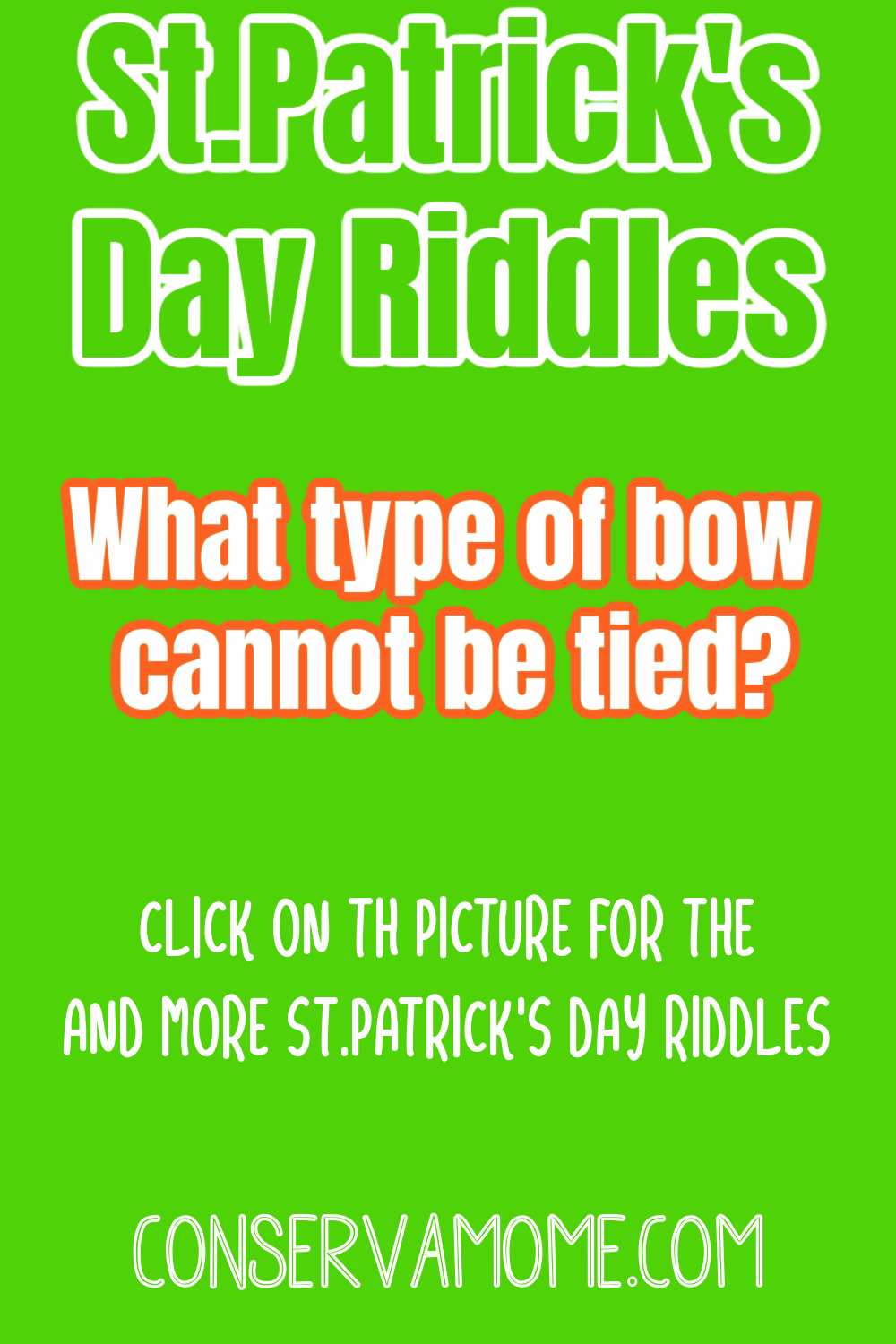 St Patrick's Day Riddle