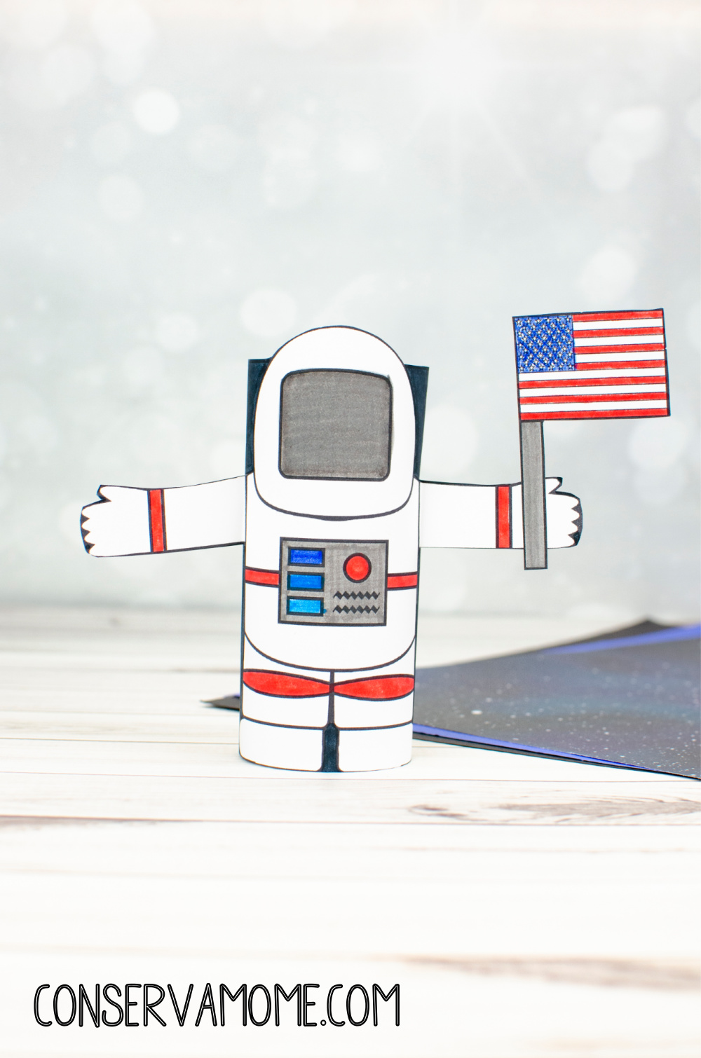 Astronaut Toilet paper roll craft