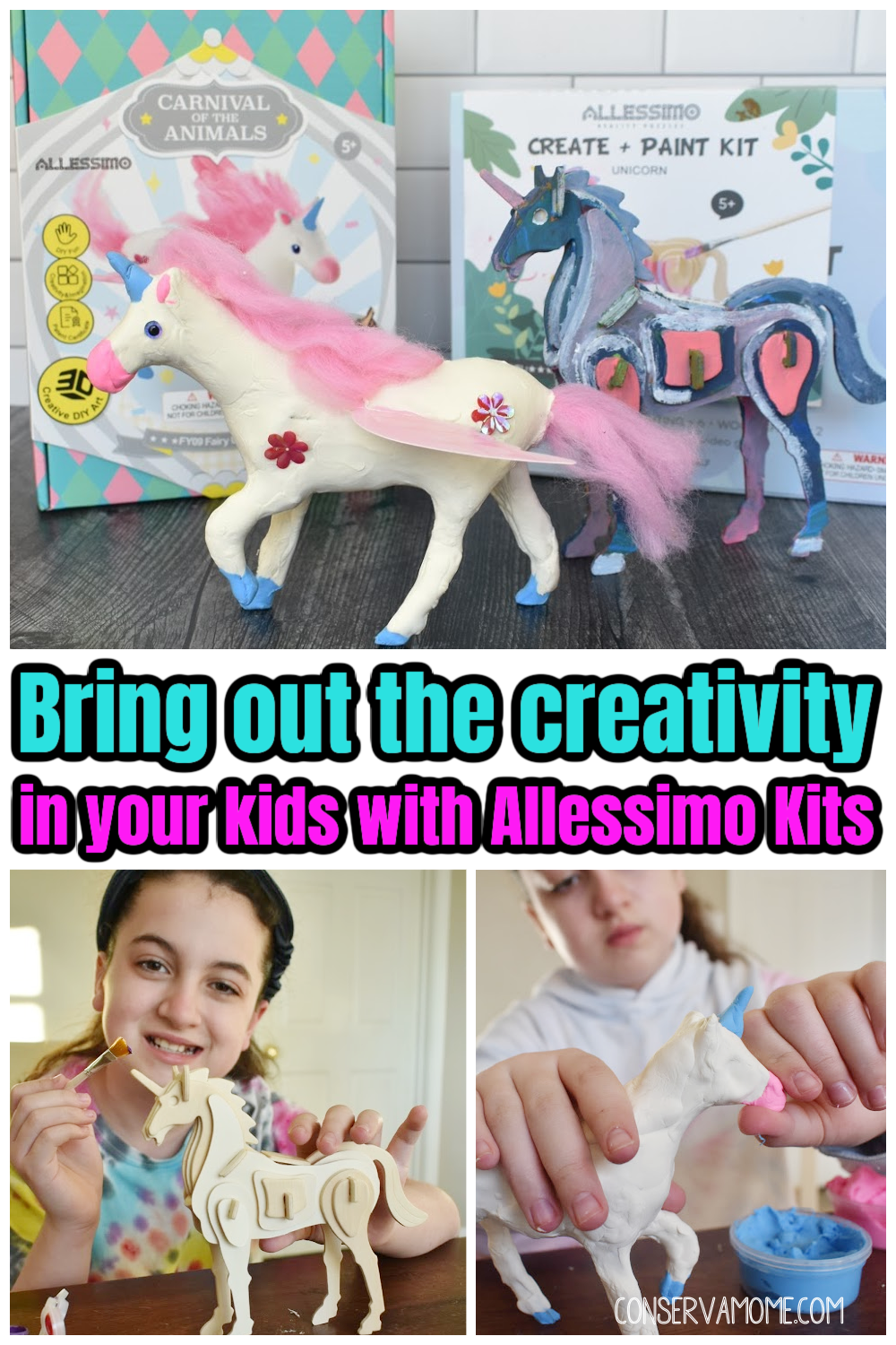 Bring out the Creativity in your kids with Allessimo kits