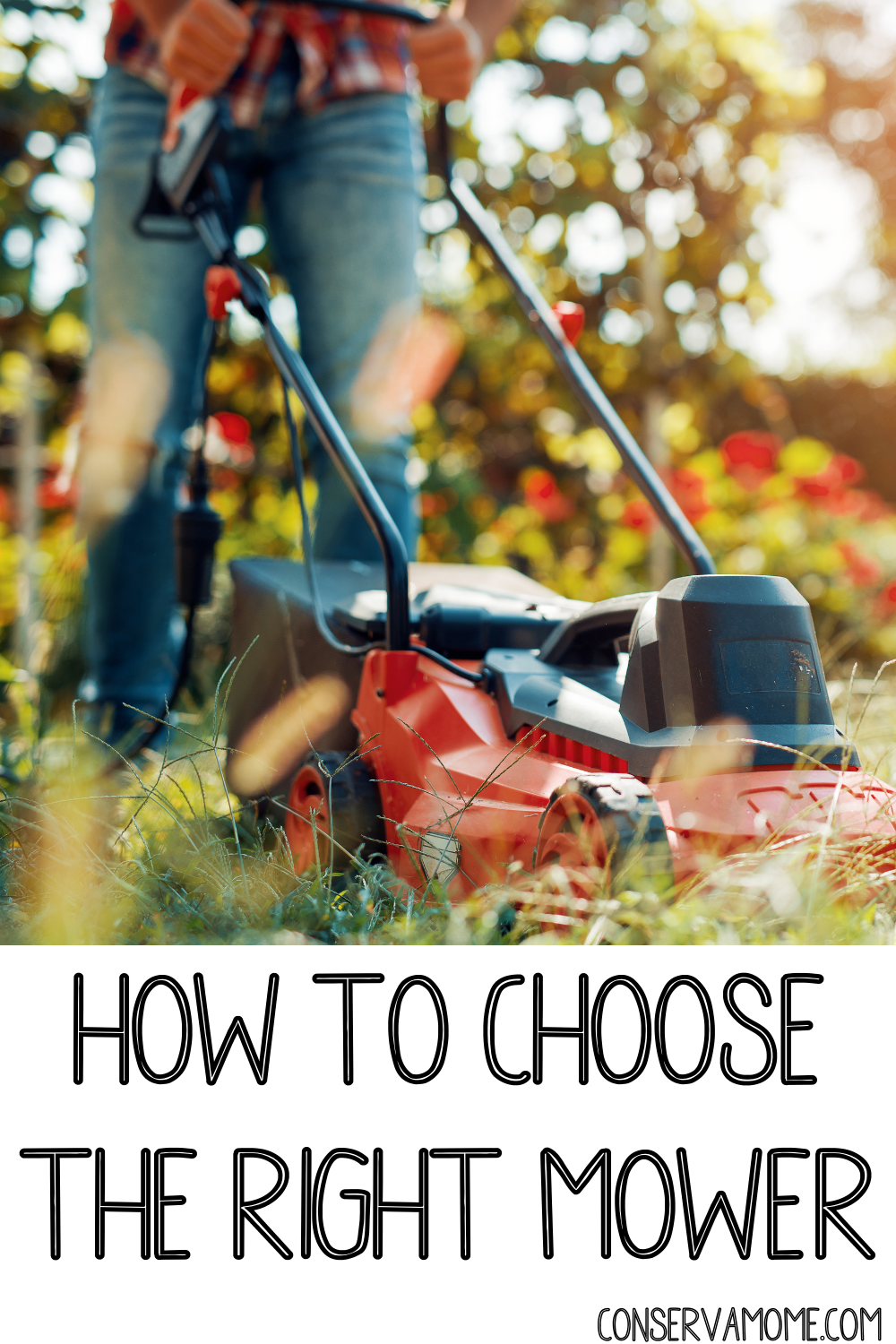 How to choose the right mower for your needs