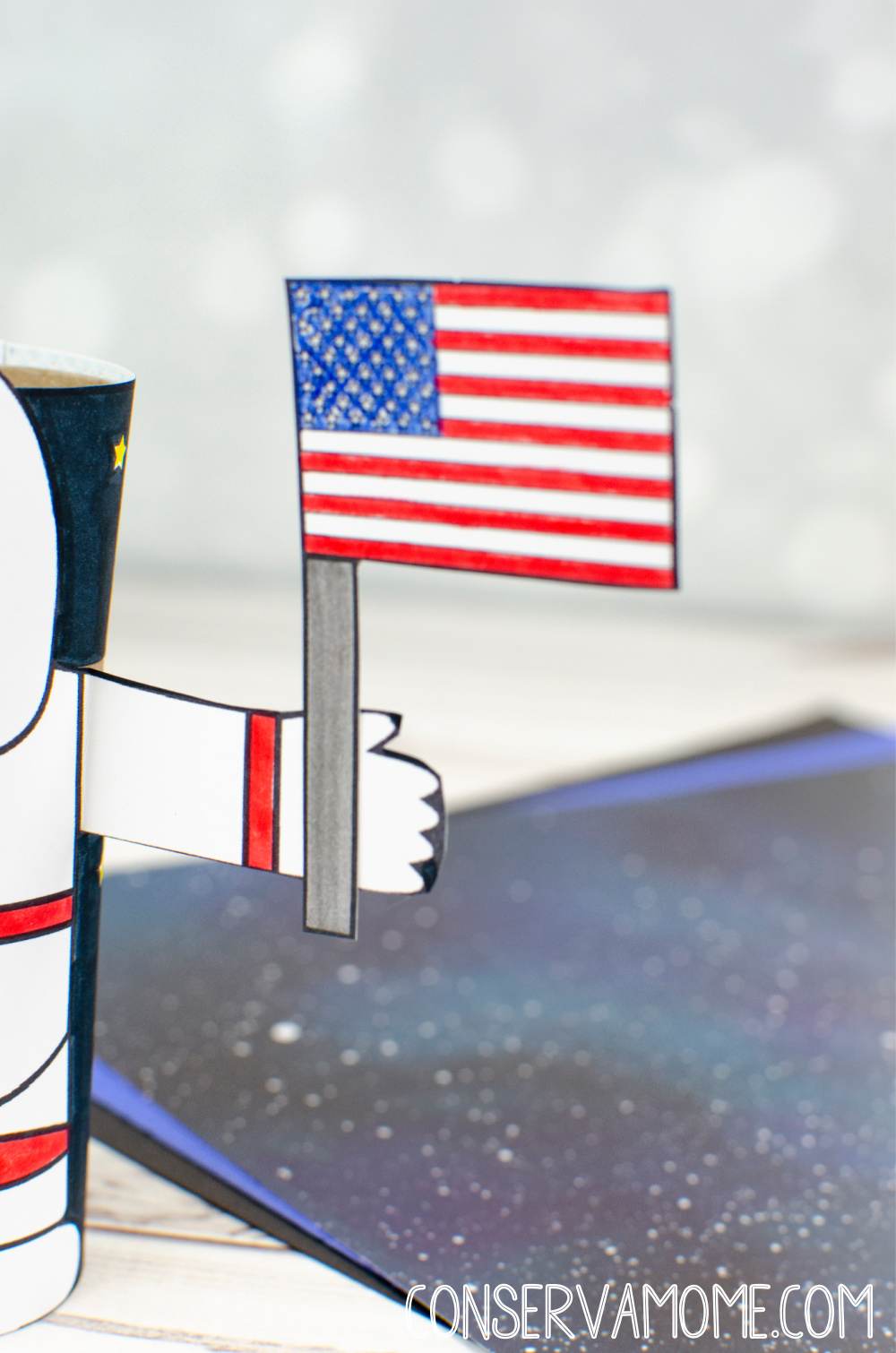 Astronaut Toilet paper roll craft