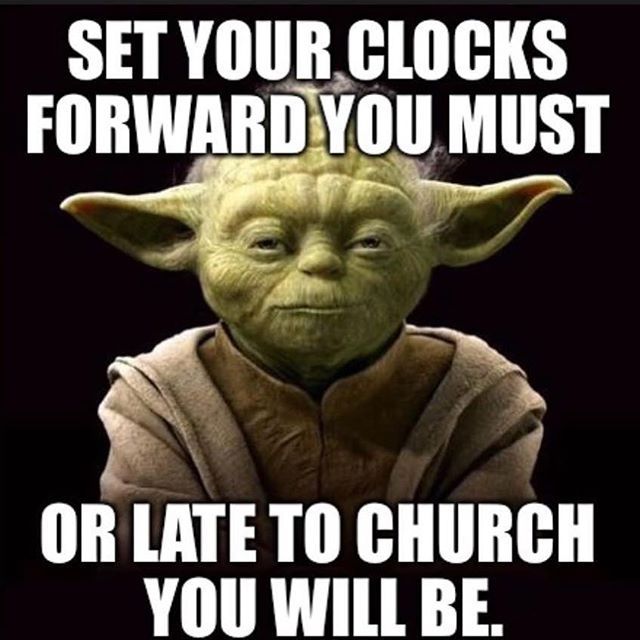 Star Wars Daylight Savings Time Meme 