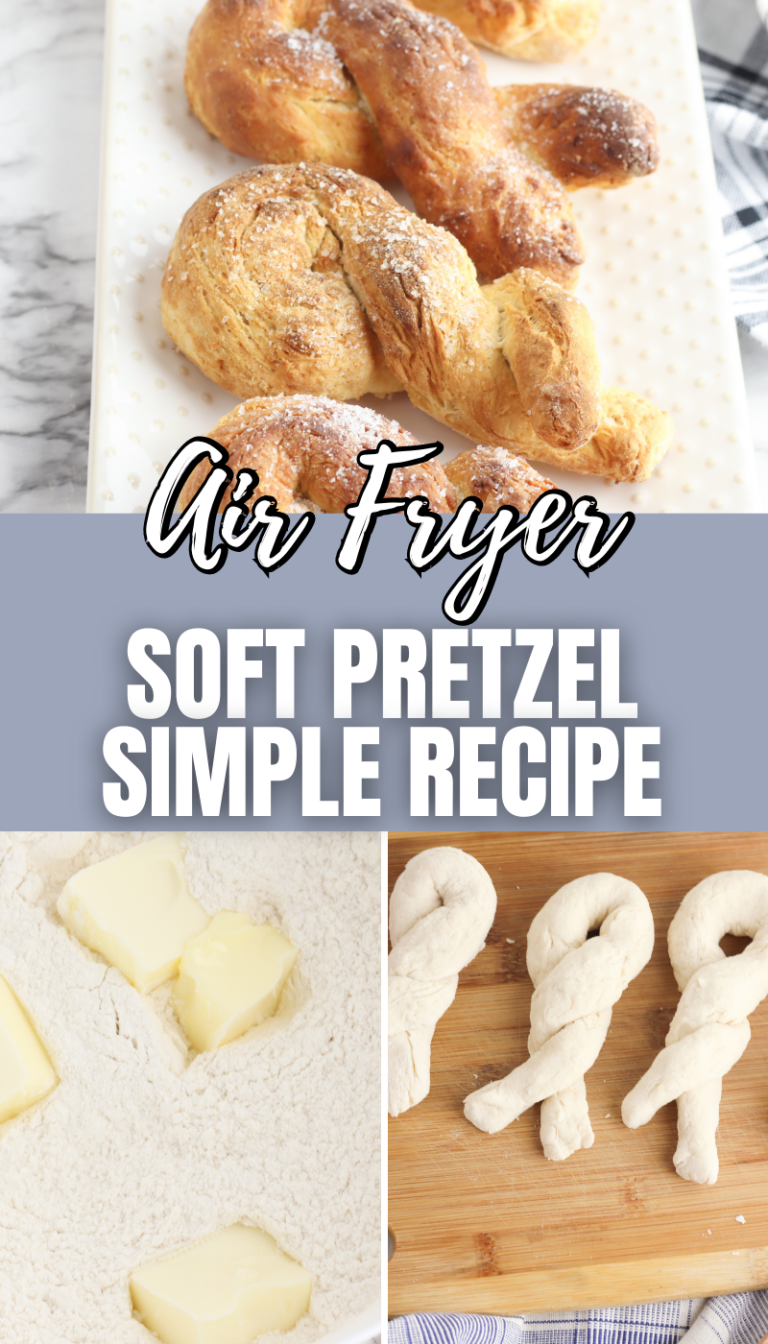 Air Fryer Soft Pretzels Fast & Simple Snack ConservaMom