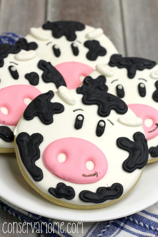 CowCow Cookies Tutorial How to make Cow Sugar Cookies