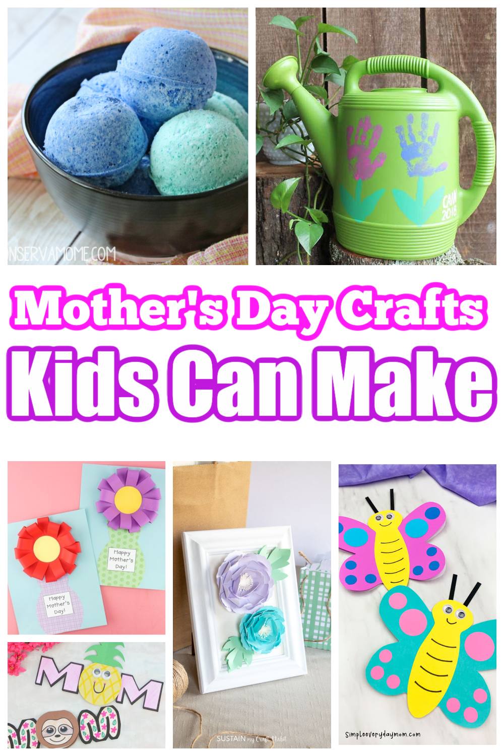Mother's Day Crafts Kids can make
