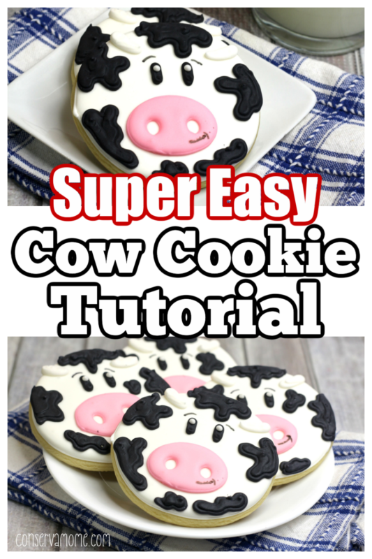 CowCow Cookies Tutorial How to make Cow Sugar Cookies