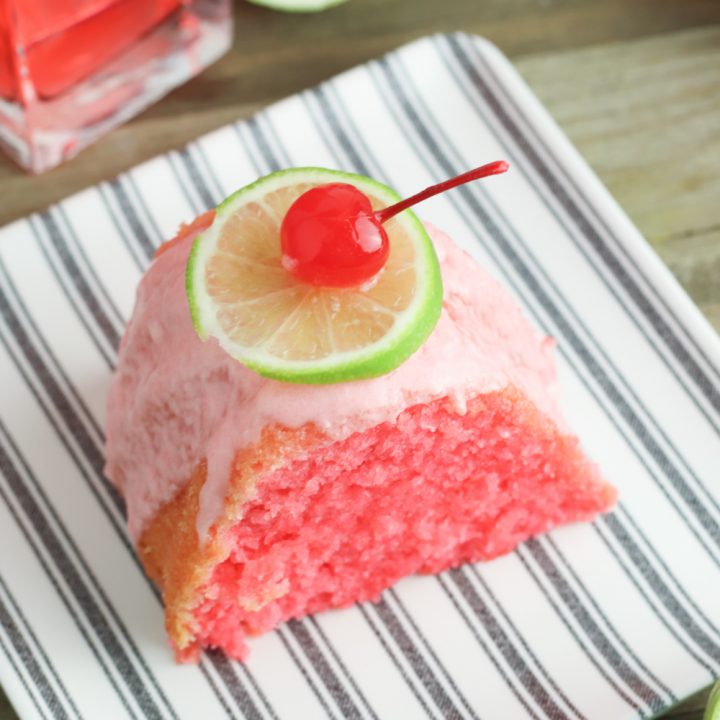 Cherry Limeade Cake recipe : An Easy and Refreshing bundt cake recipe