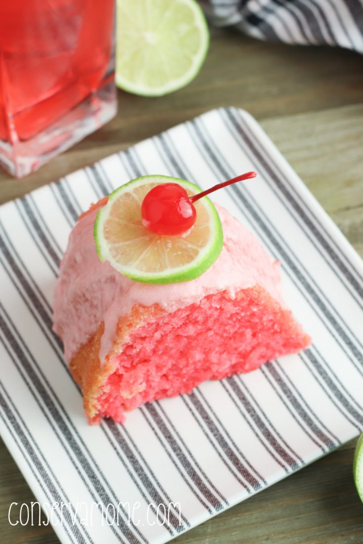 Cherry Limeade bundt cake