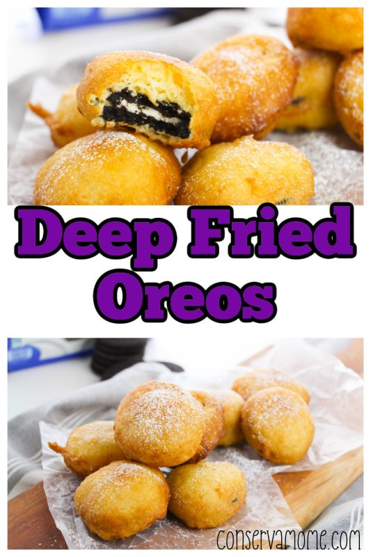 Deep Fried Oreos recipe A fun fair food recipe ConservaMom