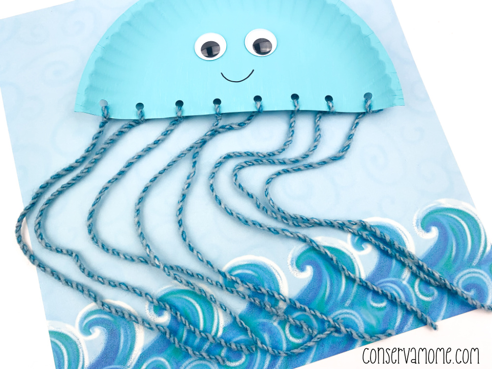 Paper Plate Jellyfish Craft - Kids Activity Zone