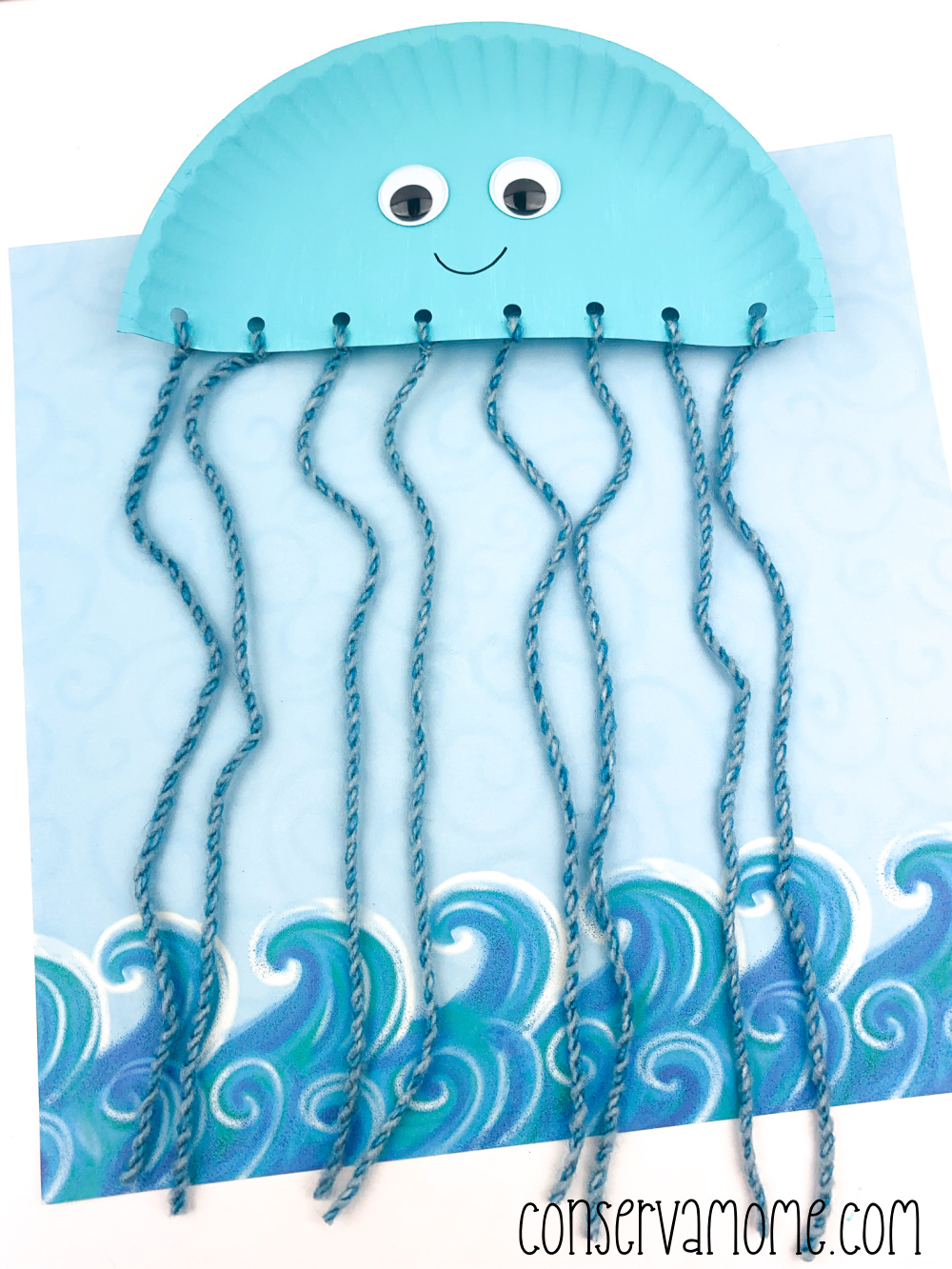 Jellyfish Craft for Kids + Fun Paper plate crafts for kids