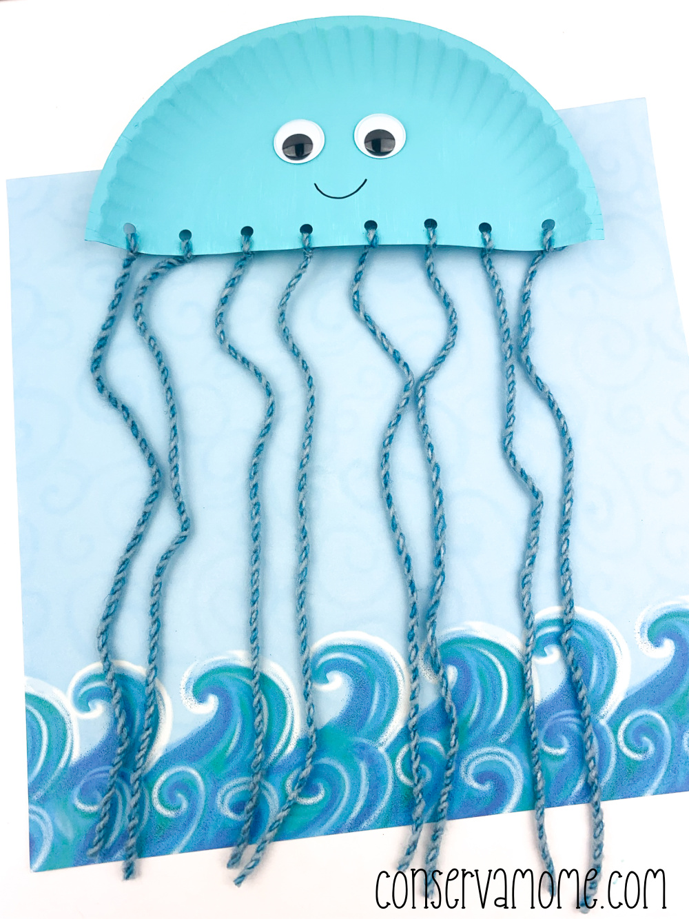 How to Make a Paper Plate Jellyfish Craft - Crafting A Fun Life