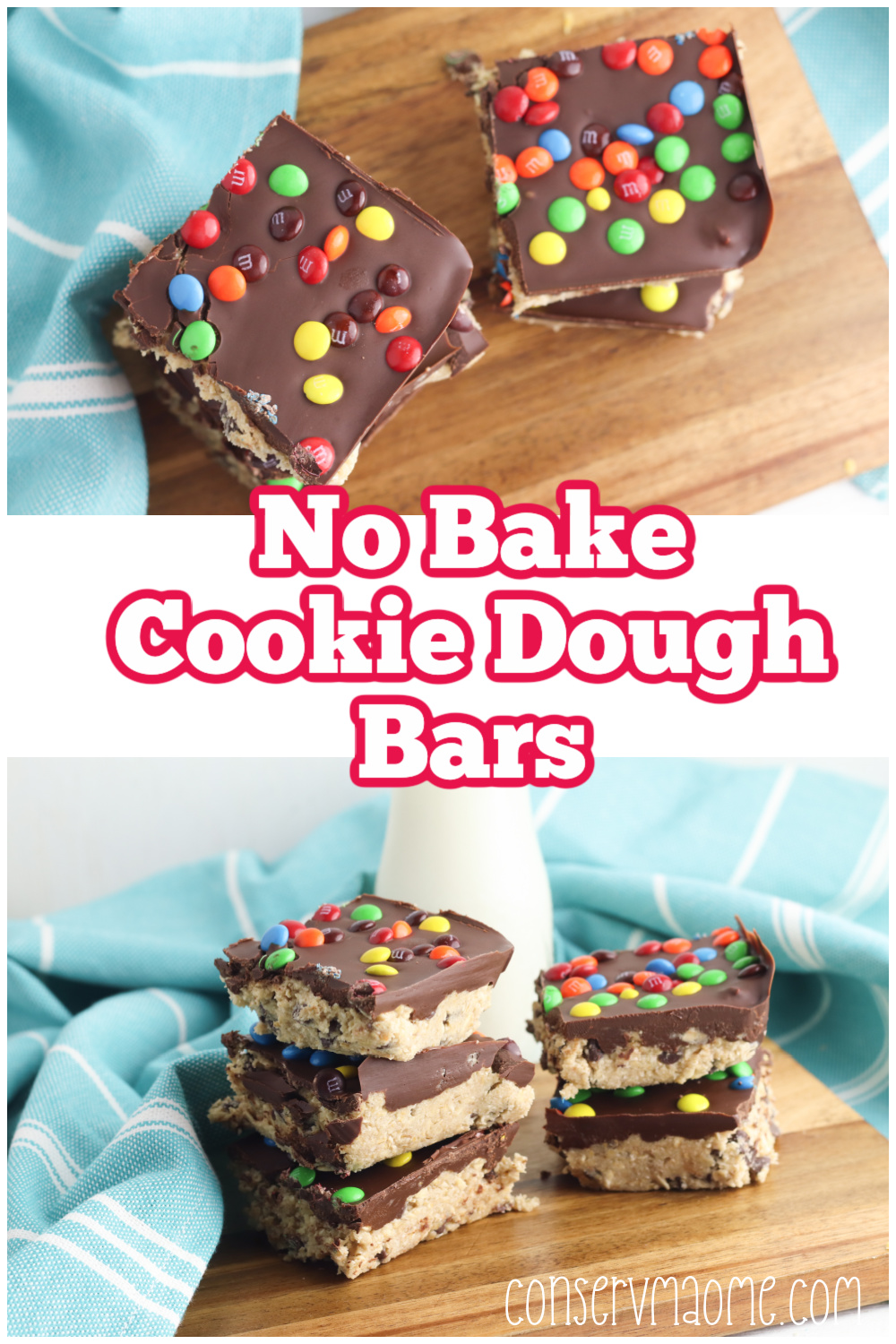 No Bake Cookie dough bars 