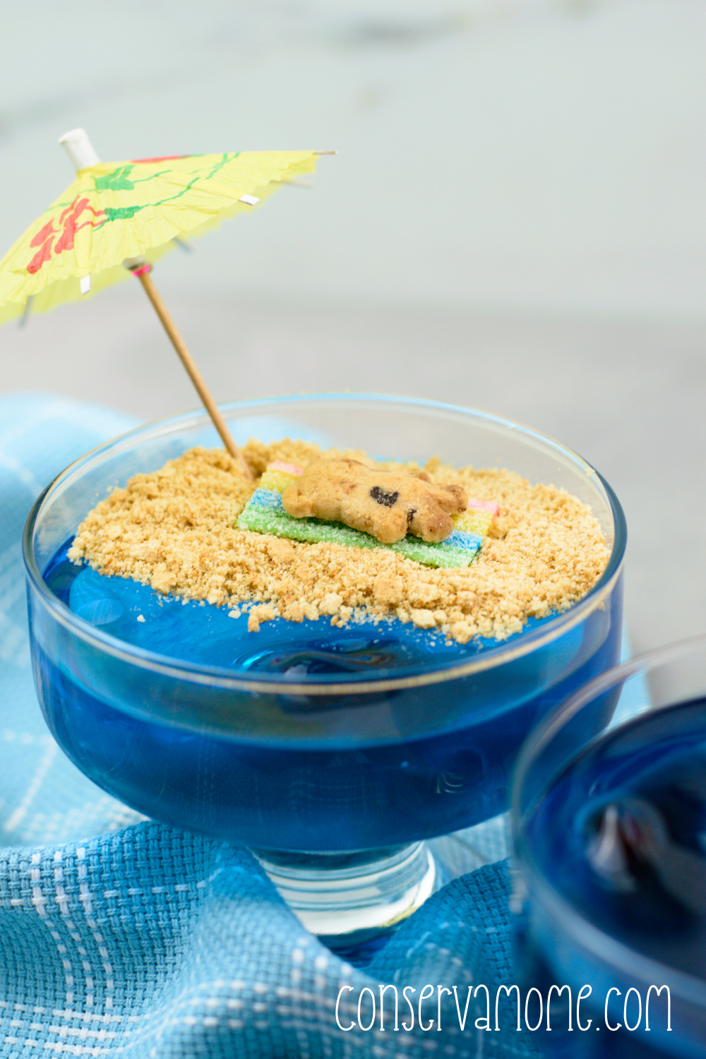 Shark at the Beach shark themed kids snack