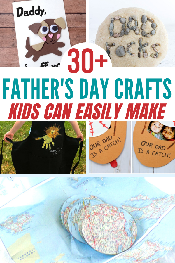 30+ Father's Day Crafts Kids Can Easily Make