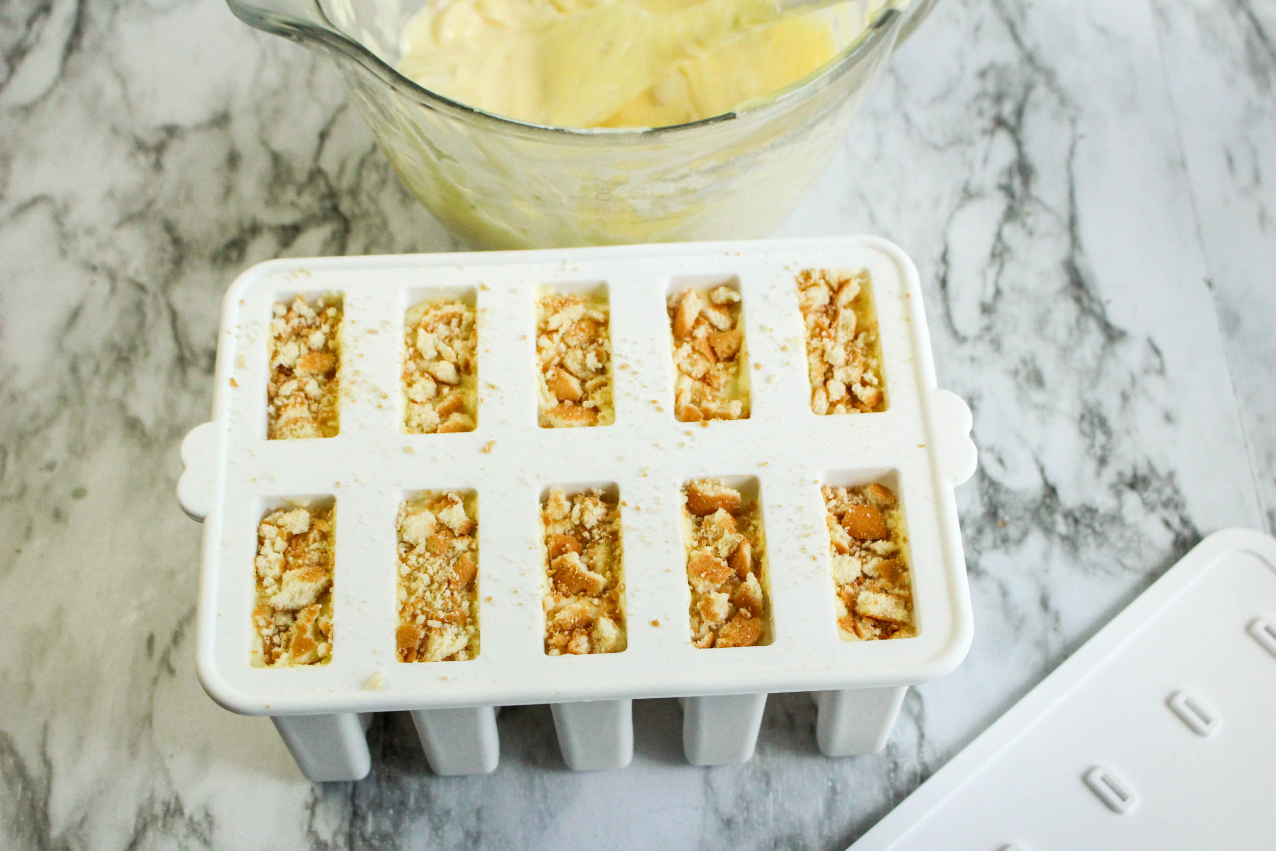 Banana Pudding Popsicles:The Perfect homemade popsicle recipe