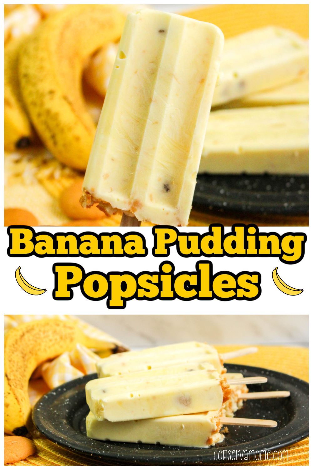 Banana Pudding Popsicles:The Perfect homemade popsicle recipe