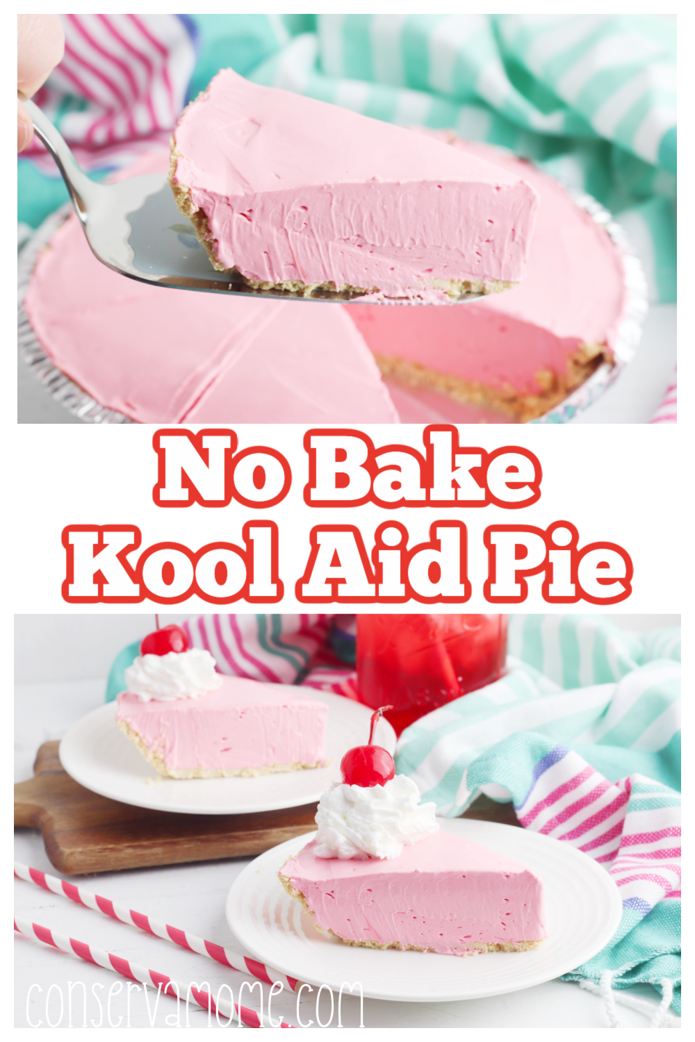 No Bake Kool Aid Pie