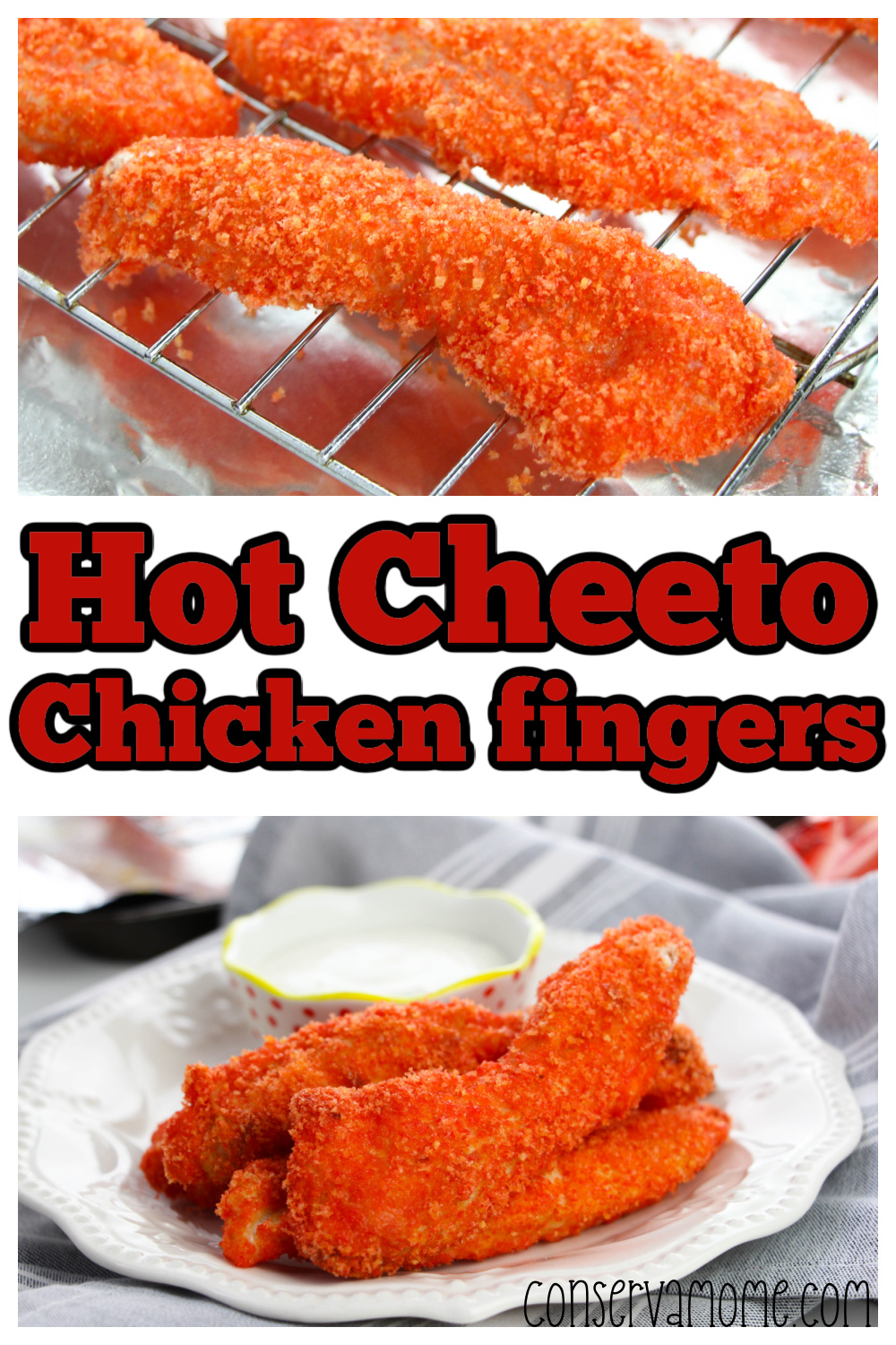 Hot Cheeto Chicken fingers