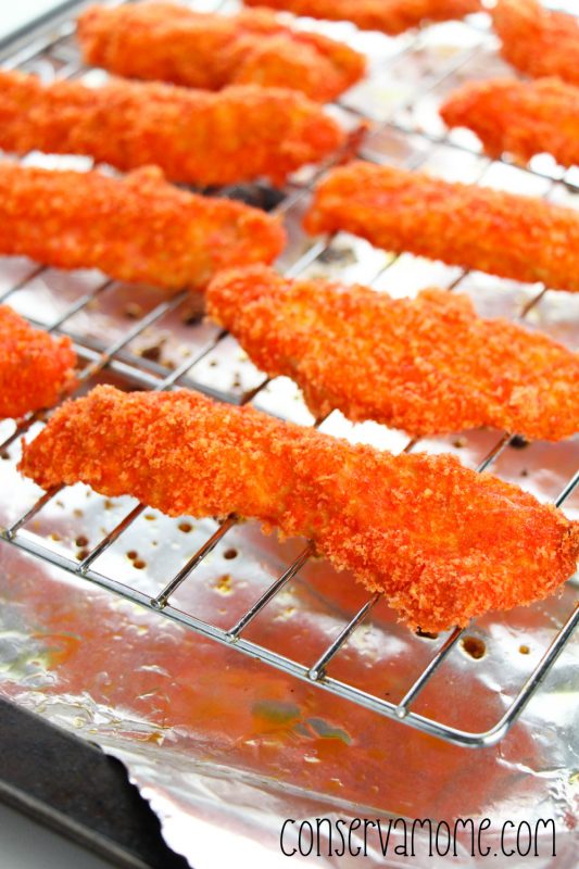 Hot Cheeto Chicken Fingers: A unique chicken finger recipe