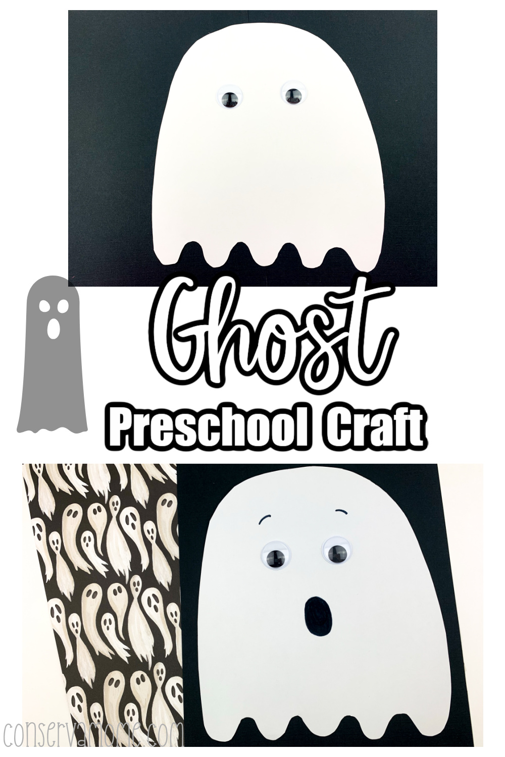 Ghost Preschool Craft