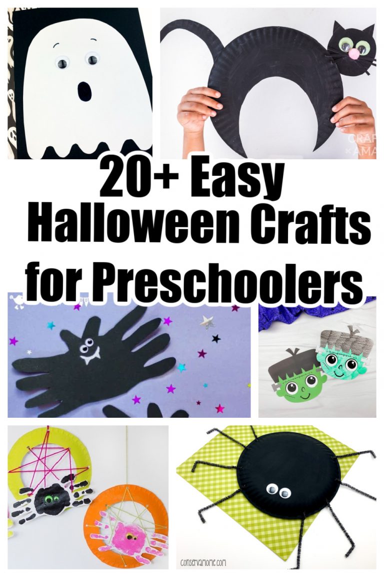 20+ Easy Halloween Crafts for Preschoolers - ConservaMom