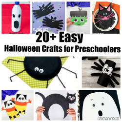 20+ Funtastic and Easy Halloween Crafts for Preschoolers