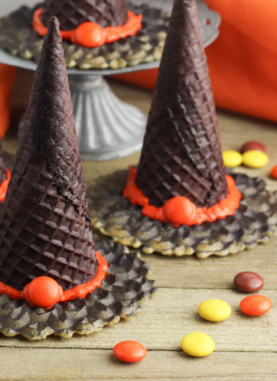 Witches Hat Treats Filled with candy