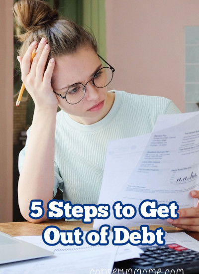 No one likes to be in debt. Here are 5 Steps to Get Out of Debt and help you reclaim your finances. 