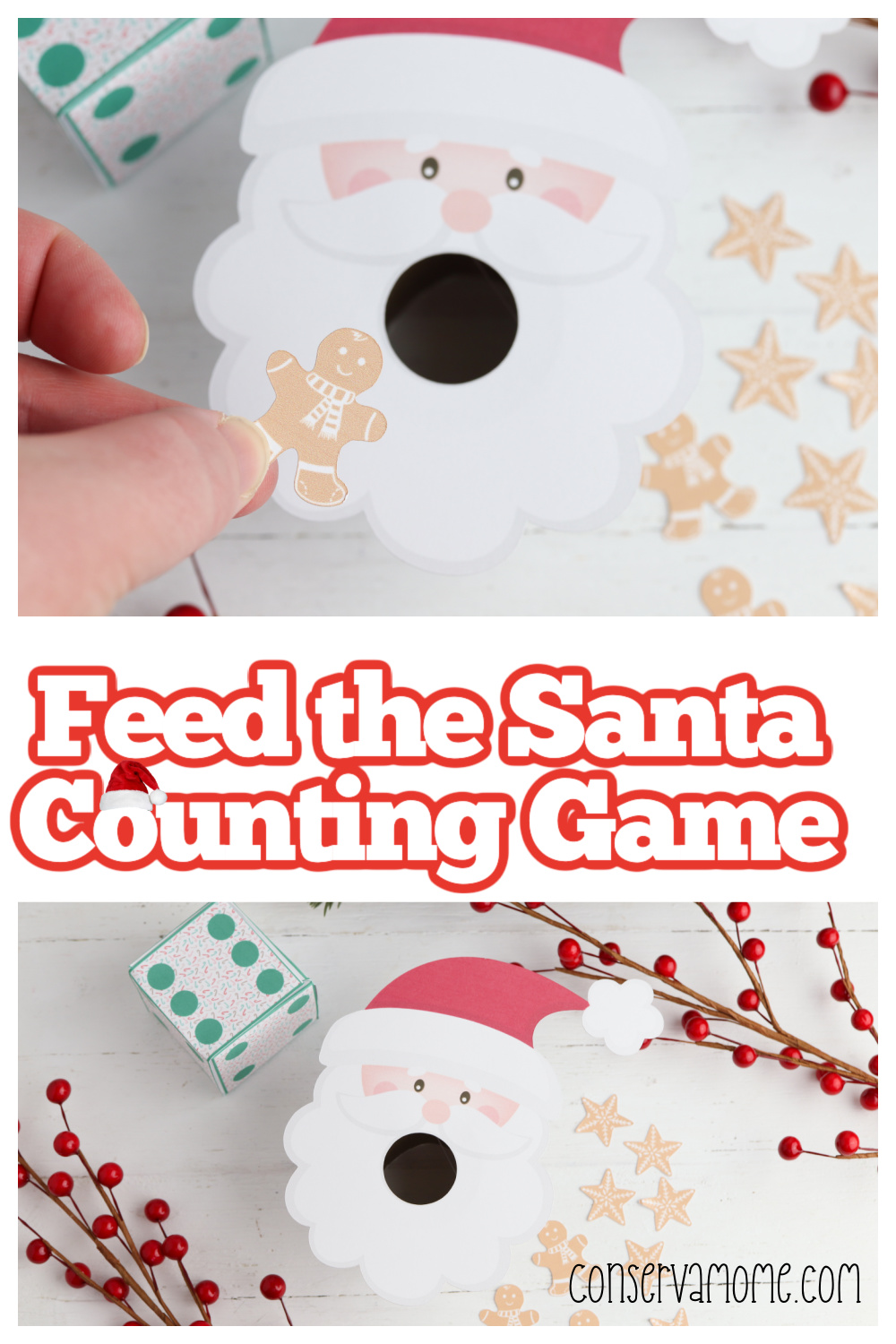 Feed Santa Christmas Counting Game