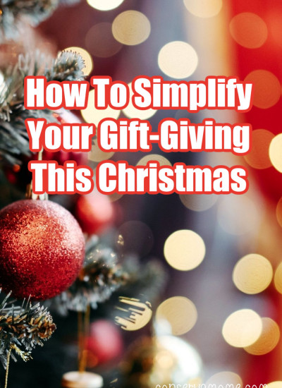 How To Simplify Your Gift-Giving This Christmas