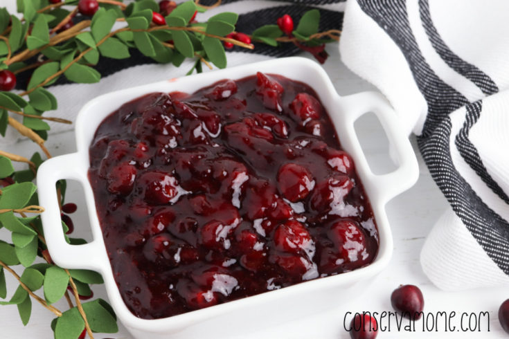 Slow Cooker Cranberry Sauce