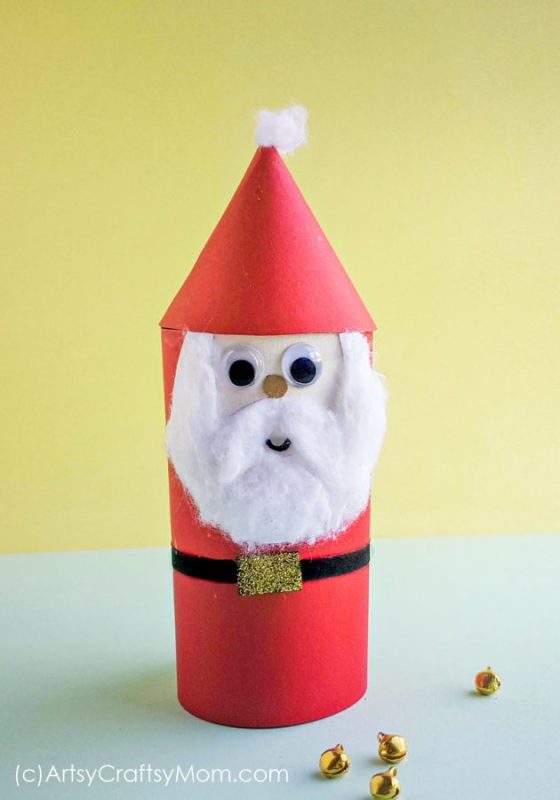 18+ Toilet paper roll christmas craft for kids - ConservaMom