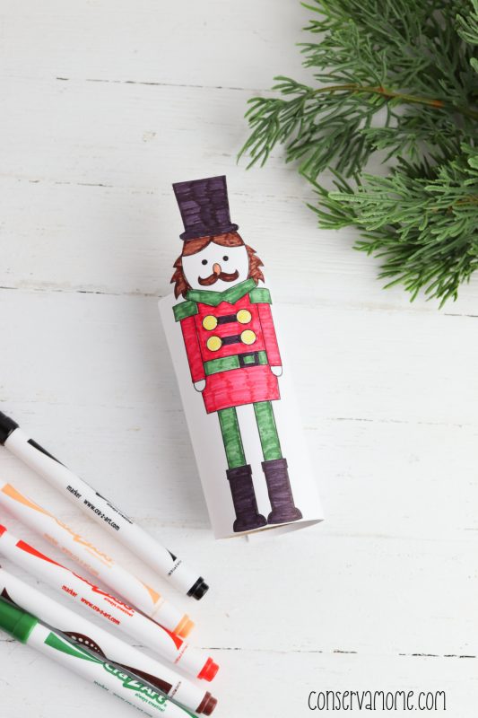 Toilet Paper Roll Nutcracker Craft for Kids ConservaMom