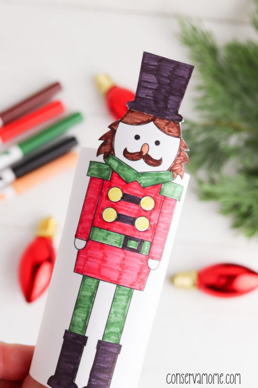 Toilet Paper Roll Nutcracker Craft for Kids ConservaMom