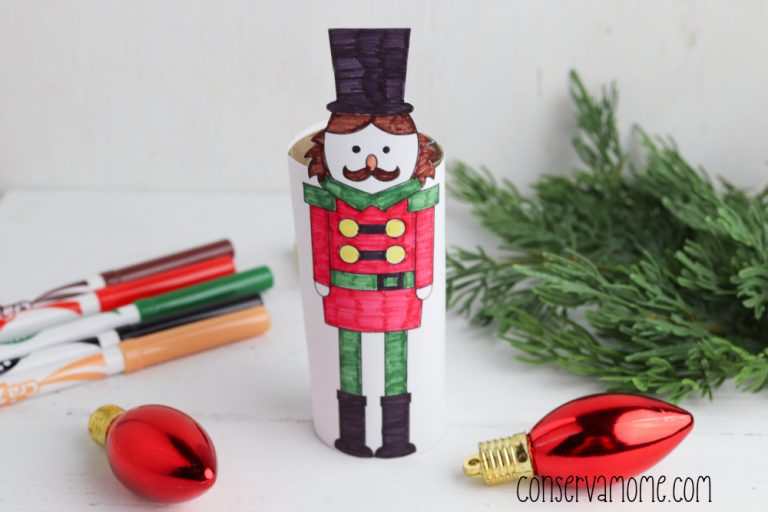 18+ Toilet paper roll christmas craft for kids ConservaMom