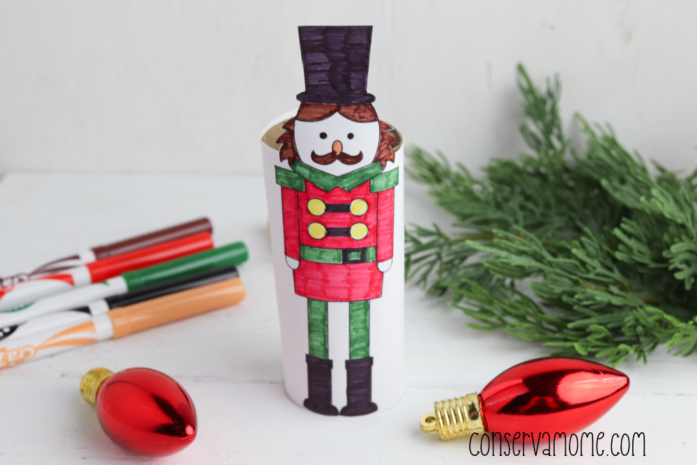 Toilet Paper Roll Nutcracker Craft for Kids ConservaMom