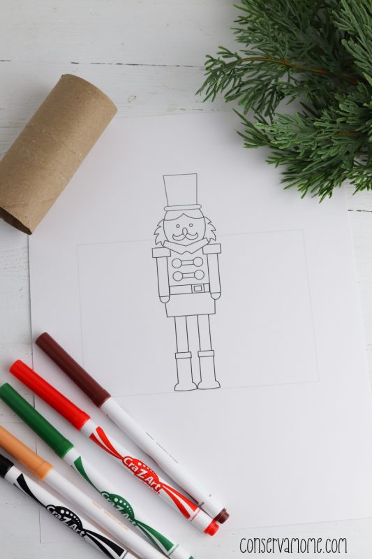 Toilet Paper Roll Nutcracker Craft for Kids ConservaMom