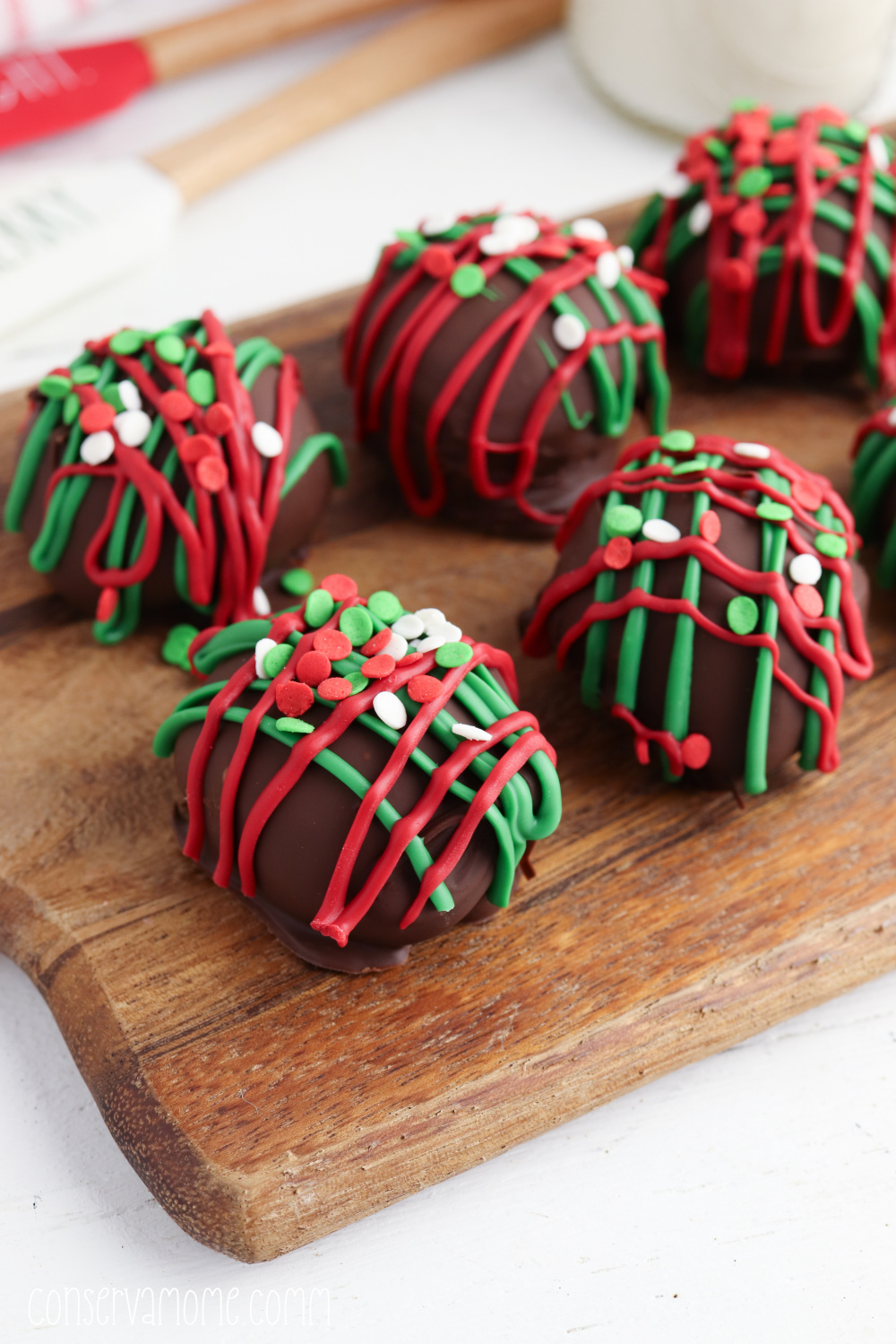 chocolate cookie dough bites 