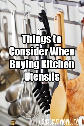 Things to Consider When Buying Kitchen Utensils