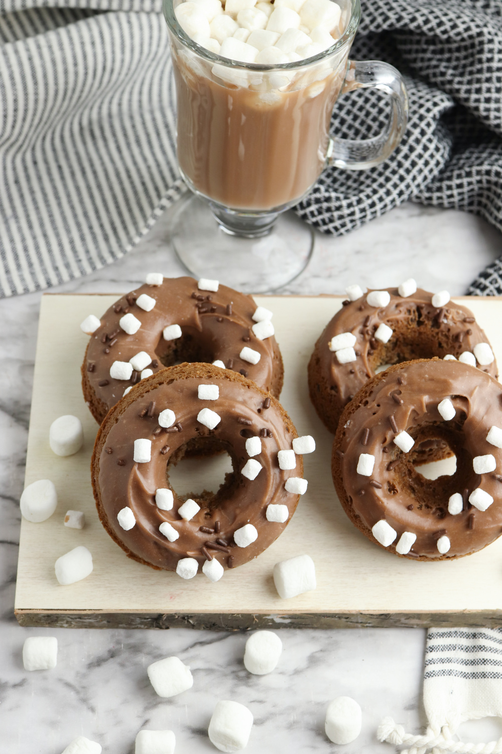 Hot Chocolate Donuts