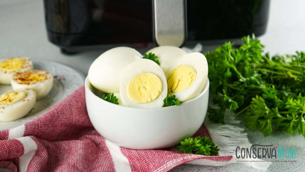 Air Fryer Hard Boiled Eggs