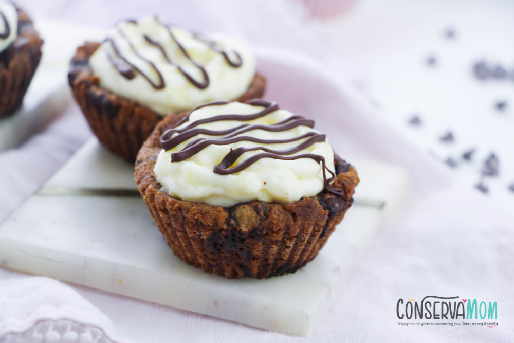 Cheesecake cookie cups