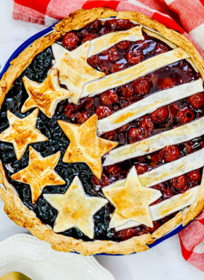 American Flag Pie : A Patriotic Pie Recipe