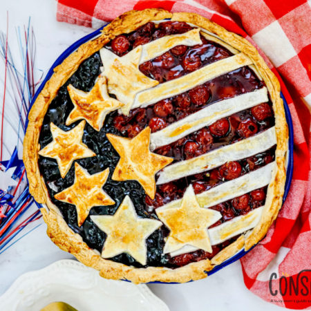 American Flag Pie : A Patriotic Pie Recipe