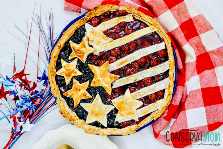 American Flag Pie: A Patriotic Pie Recipe - ConservaMom