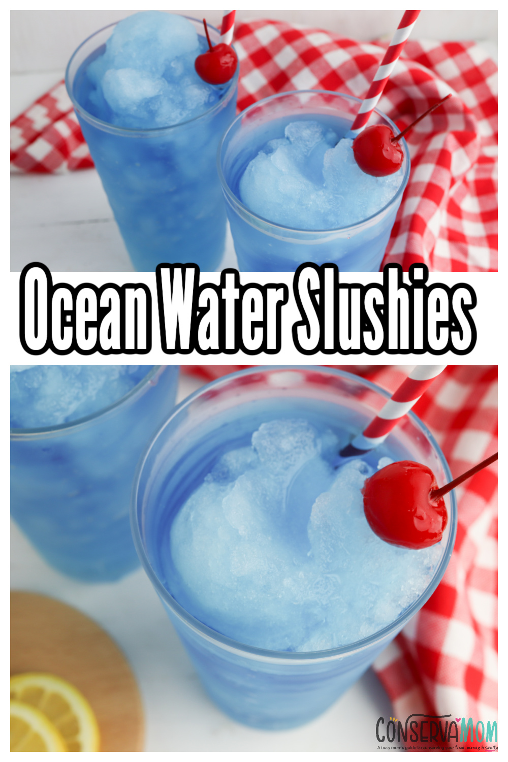 Ocean Water Slushies