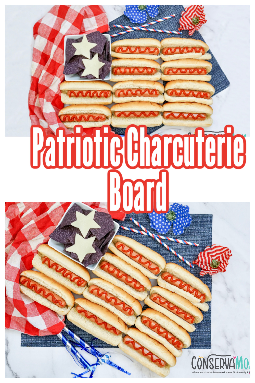 Patriotic Charcuterie Board