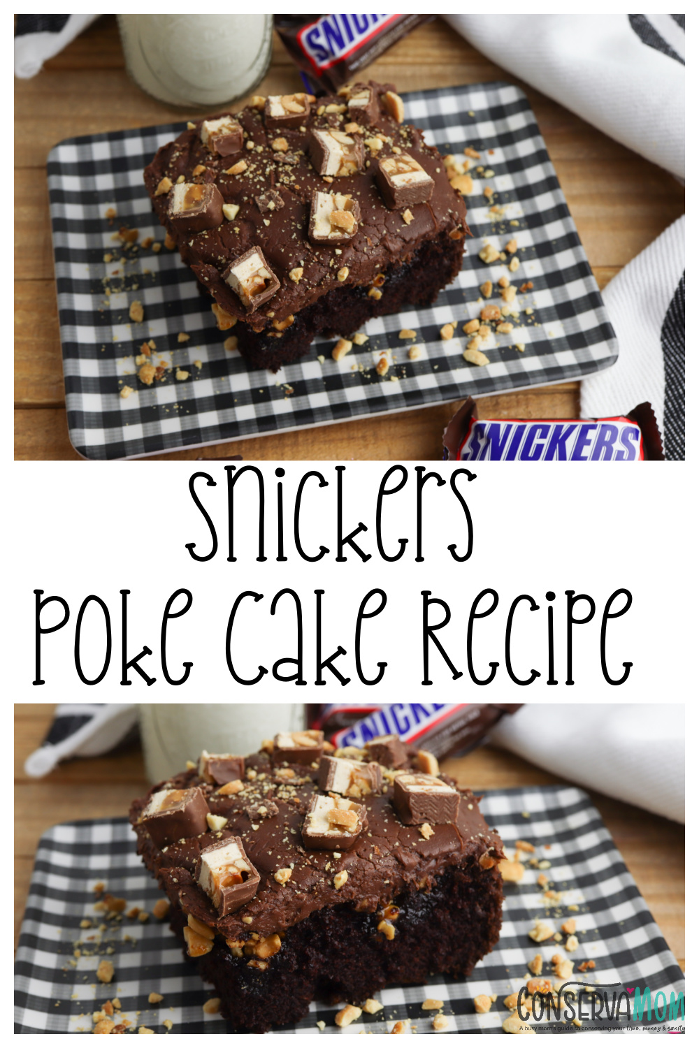 Snickers Poke Cake Recipe