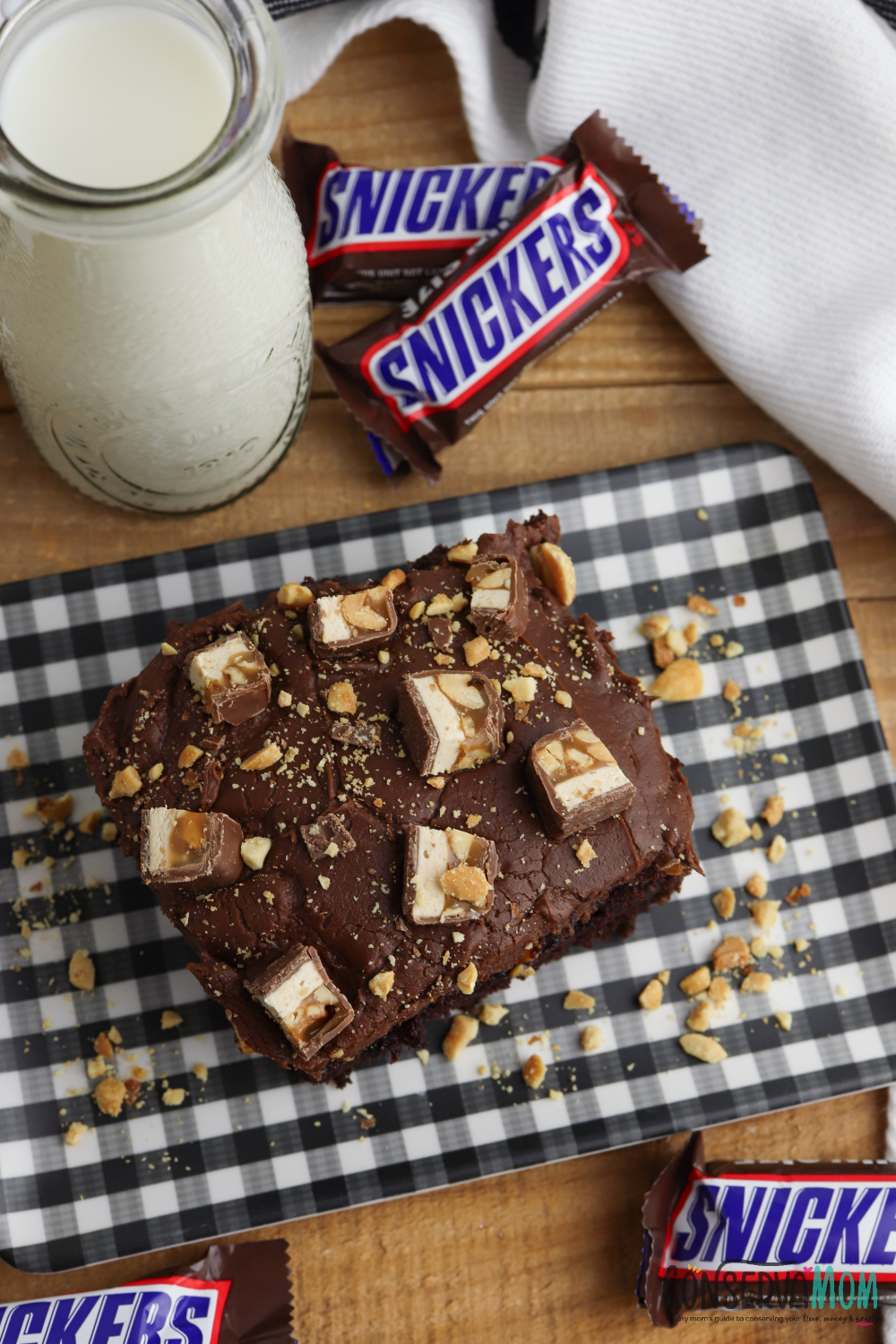 Snickers Poke Cake Recipe